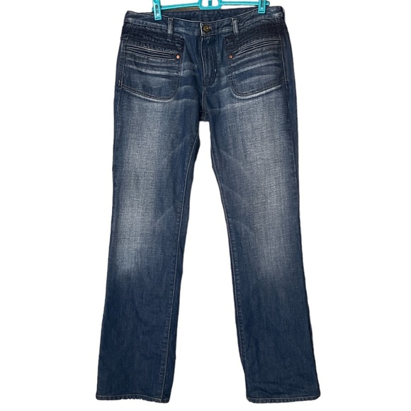 Diesel Crossim Dark Wash Denim Jeans Straight Leg Size 32 - Picture 1 of 14